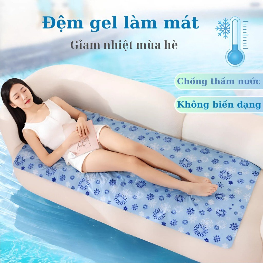 Đệm gel làm mát trải giường